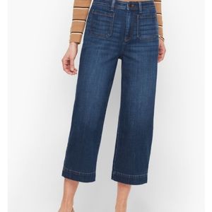 Talbots Wide Leg Crop